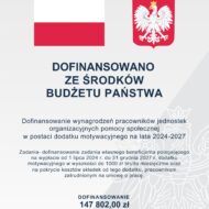Więcej o: Dofinansowanie wynagrodzeń pracowników jednostek organizacyjnych pomocy społecznej w postaci dodatku motywacyjnego na lata 2024-2027